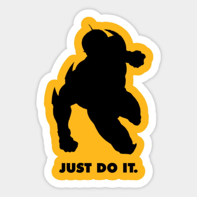 Just Do It Nova Sticker by TheM6P